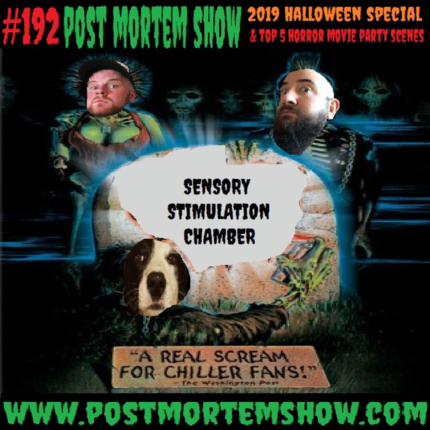 e192 - Sensory Stimulation Chamber (2019 Halloween Special & Top 5 Horror Movie Party Scenes) episode artwork