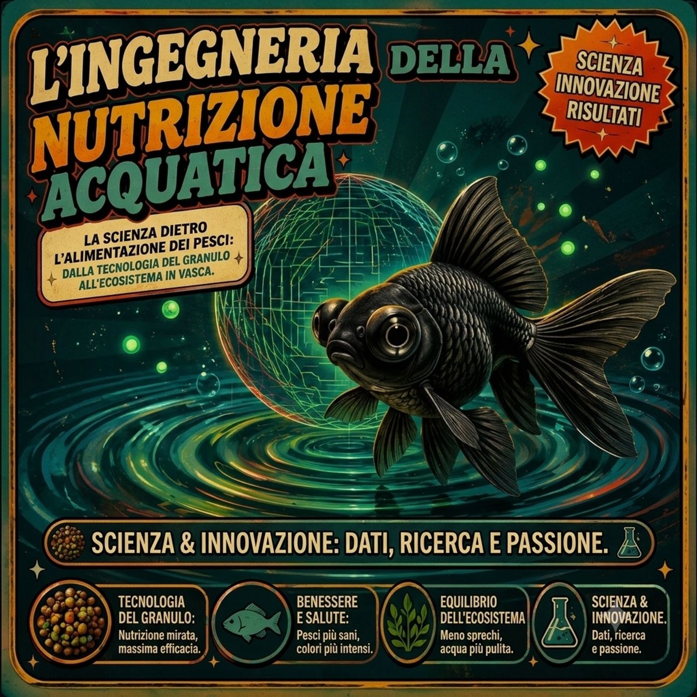 L'Alimentazione dei Pesci d'Acquario Episodio 5 - Come viene prodotto il mangime, come sceglierlo episode artwork