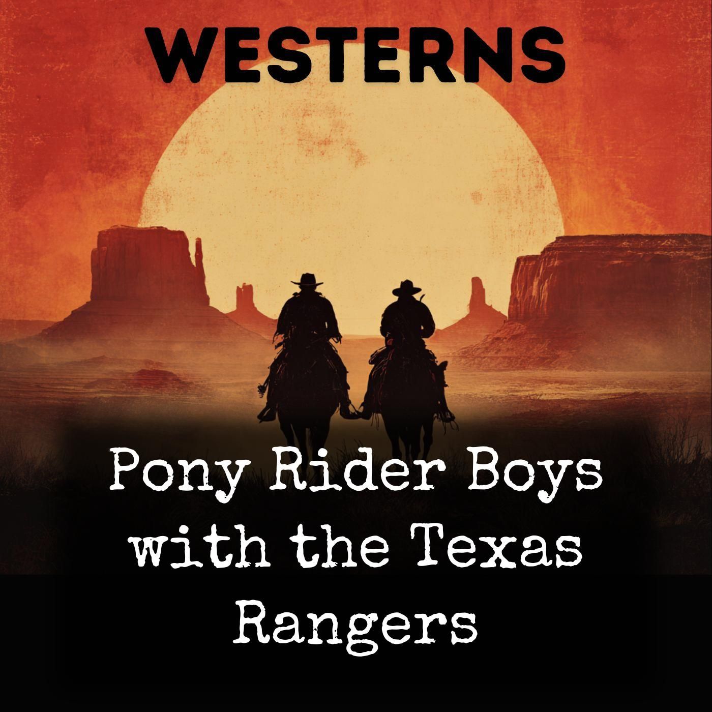 Pony Rider Boys with the Texas Rangers cover art