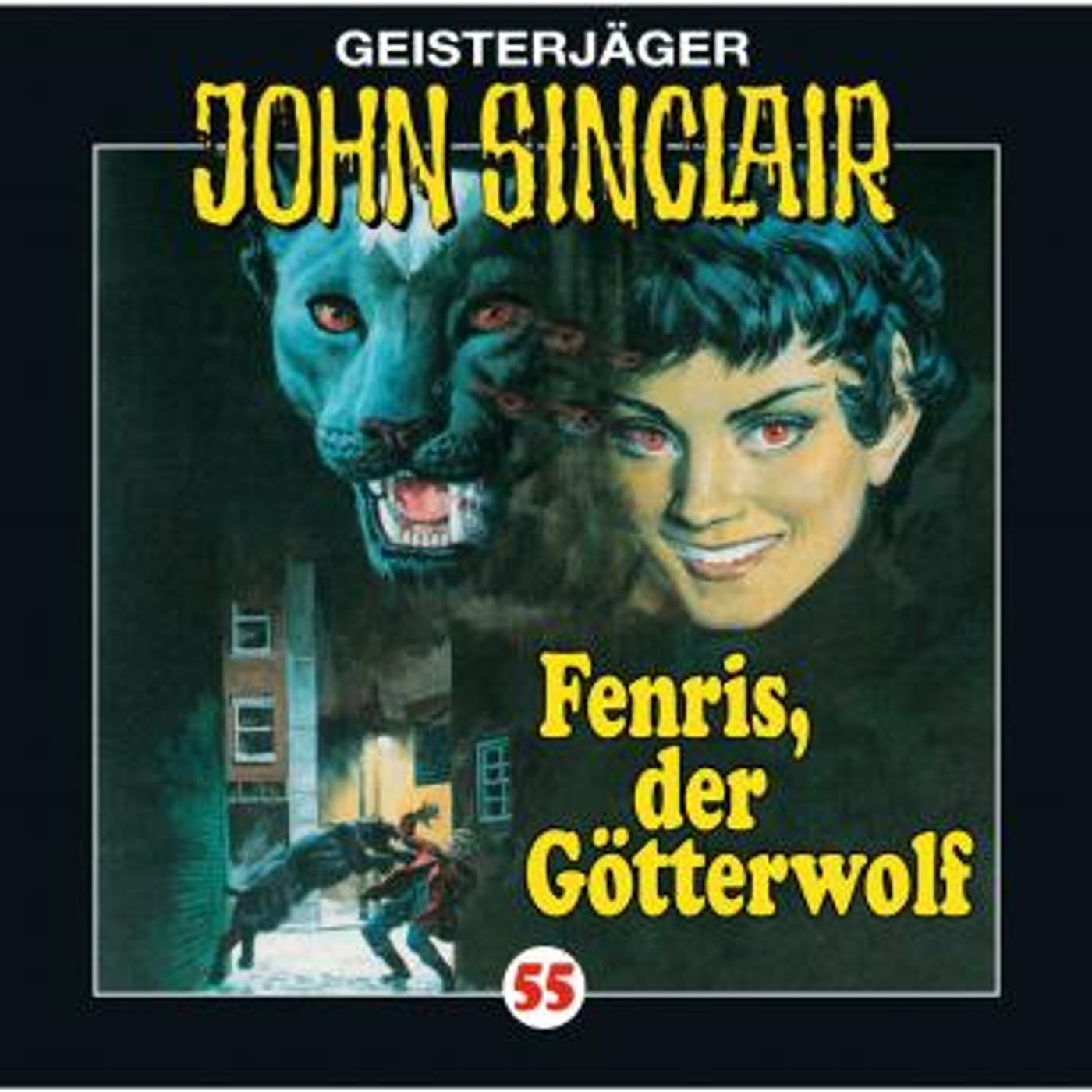 [German] - John Sinclair, Folge 55: Fenris, der Götterwolf by Jason Dark episode artwork