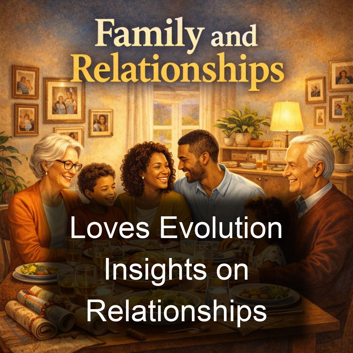 Loves Evolution Insights on Relationships cover art