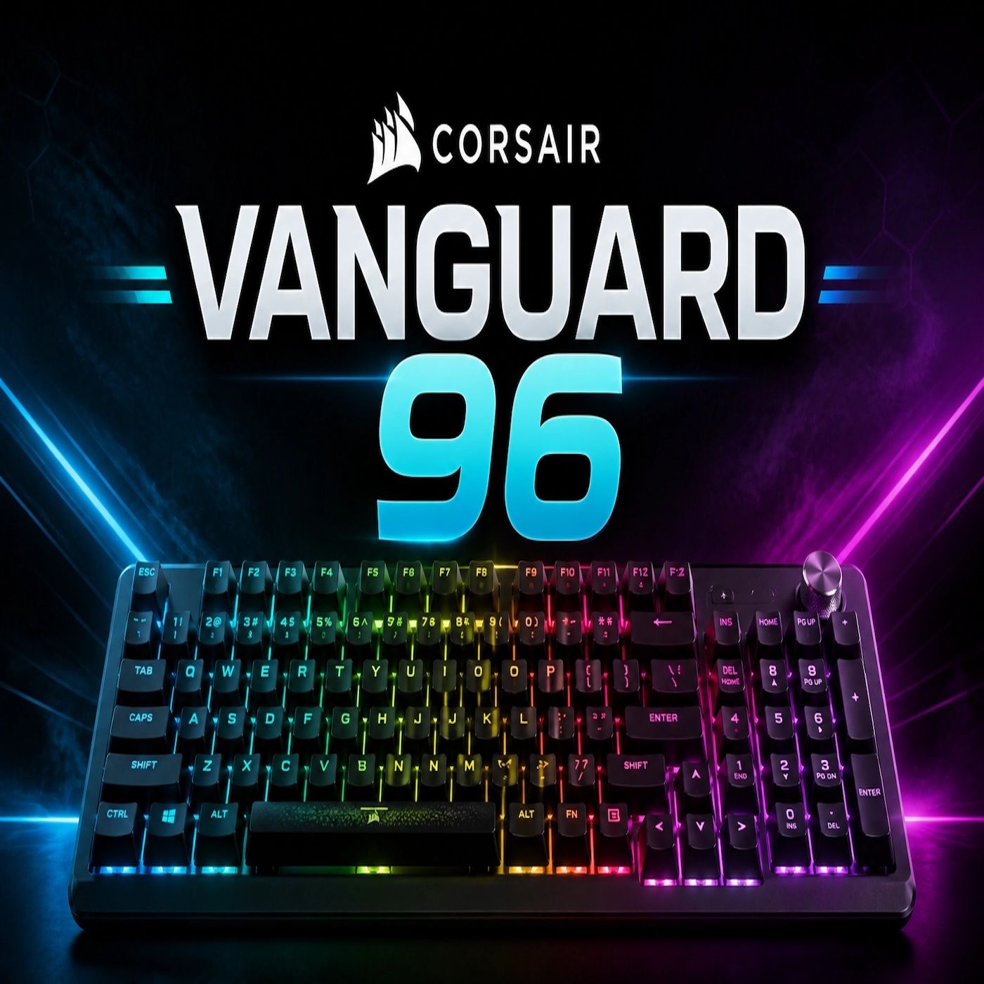 Corsair VANGUARD 96- tastiera meccanica gaming con display LCD a 140€ episode artwork