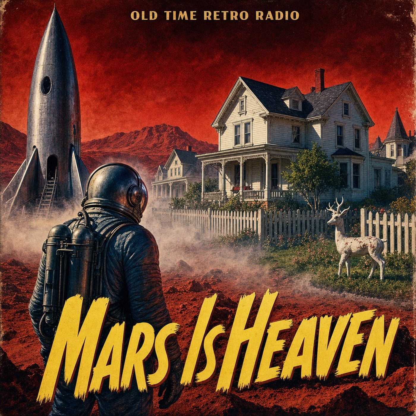 Dimension X - "Mars Is Heaven" (Old Time Radio, 1951) episode artwork