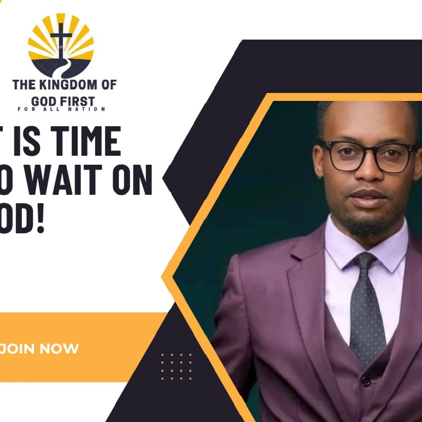 IT IS TIME TO WAIT ON GOD!