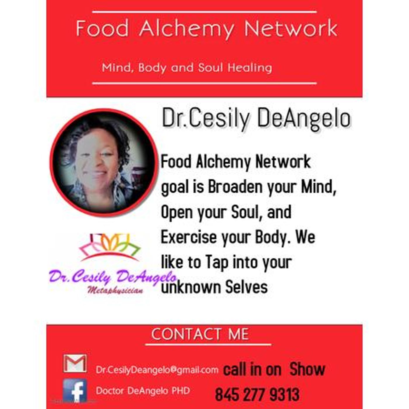Dr. DeAngelo ph.D-Food Alchemy Network 4 Esoteric  Healing of the Ultimate Kind. episode artwork