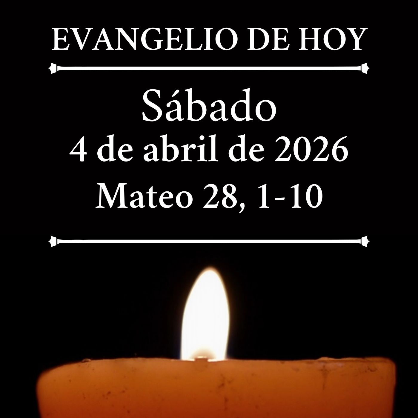 Evangelio del sábado 4 abril de 2026 - No está aquí: ¡ha resucitado! episode artwork