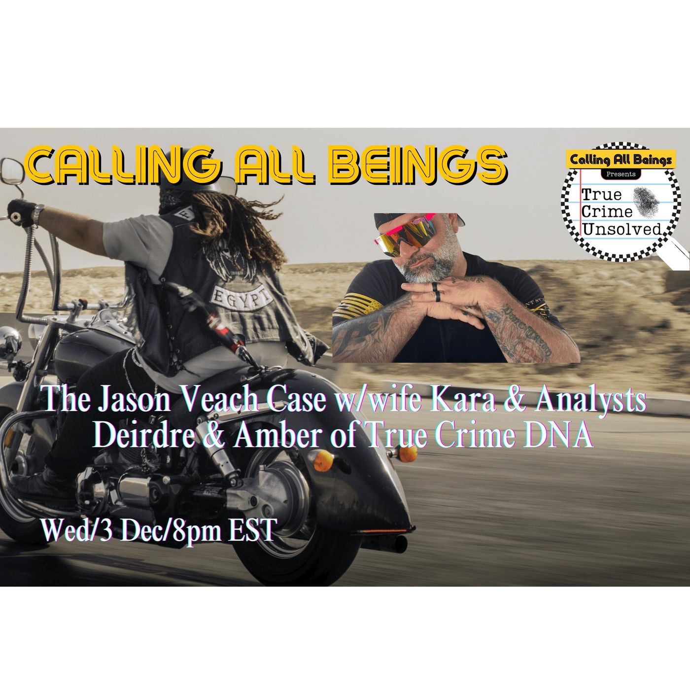 The Jason Veach Case in FL w/wife Kara + Deirdre,Amber of True Crime DNA & Ms. Demeanor!