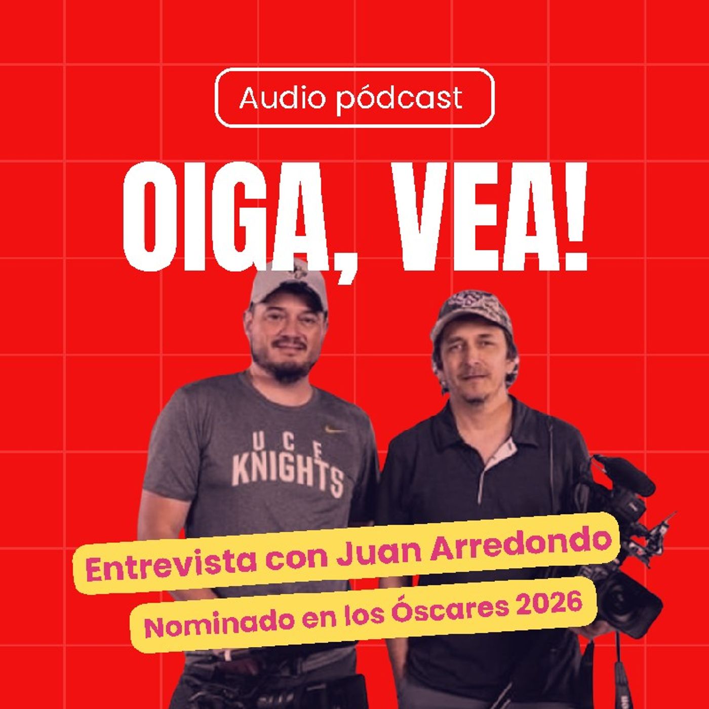 Armado con una cámara...El colombiano nominado al Oscar 2026. Armado con una cámara...El colombiano nominado al Oscar 2026.