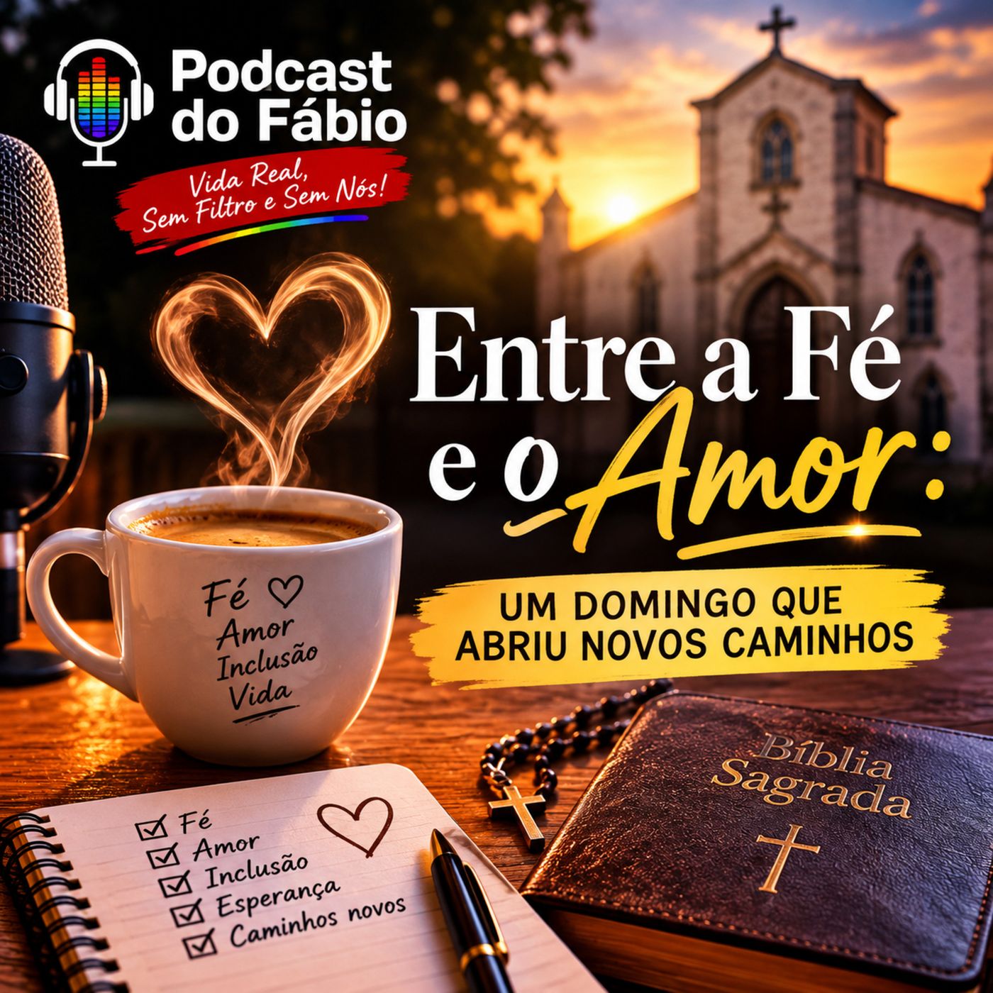 16 de Agosto de 2026 - Entre a Fé e o Amor: Um Domingo Que Abriu Novos Caminhos.