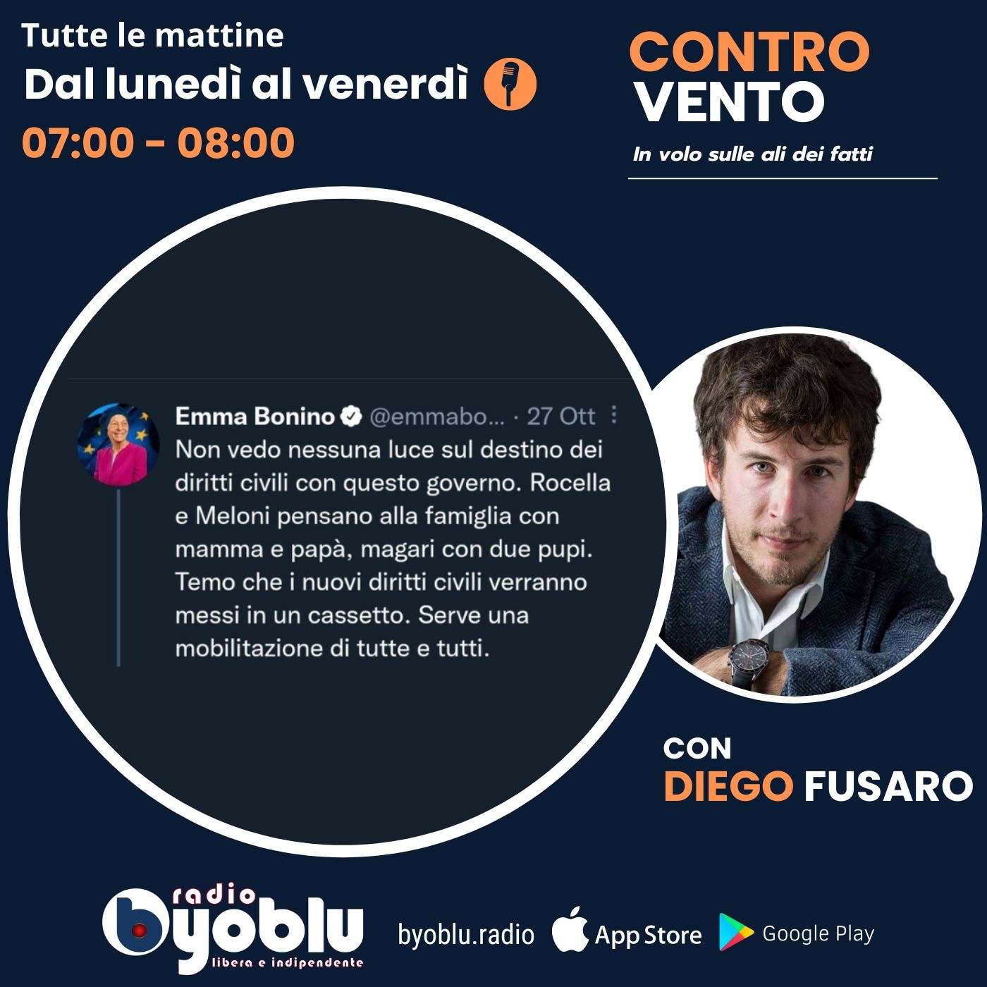 La Bonino tuona contro la famiglia- Controvento di Diego Fusaro episode artwork