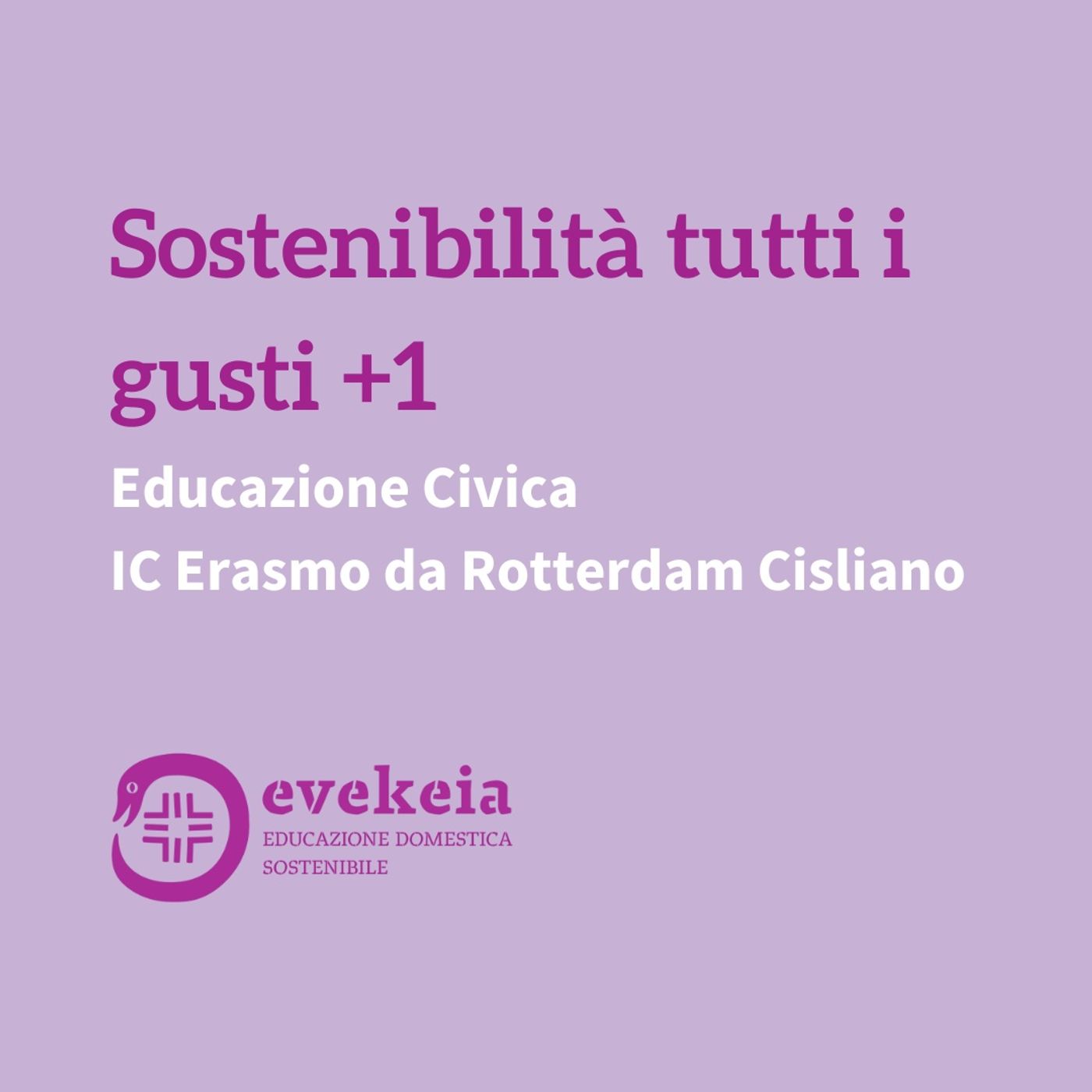 Una scommessa educativa