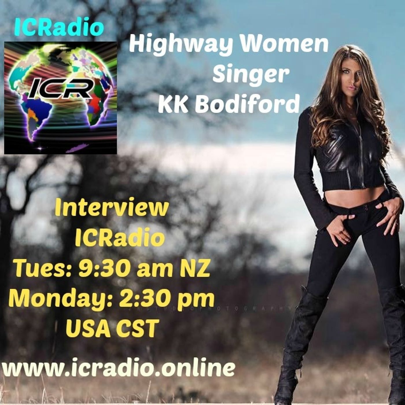 American Singer/Songwriter KK Bodiford Makes International Headlines in New Zealand episode artwork