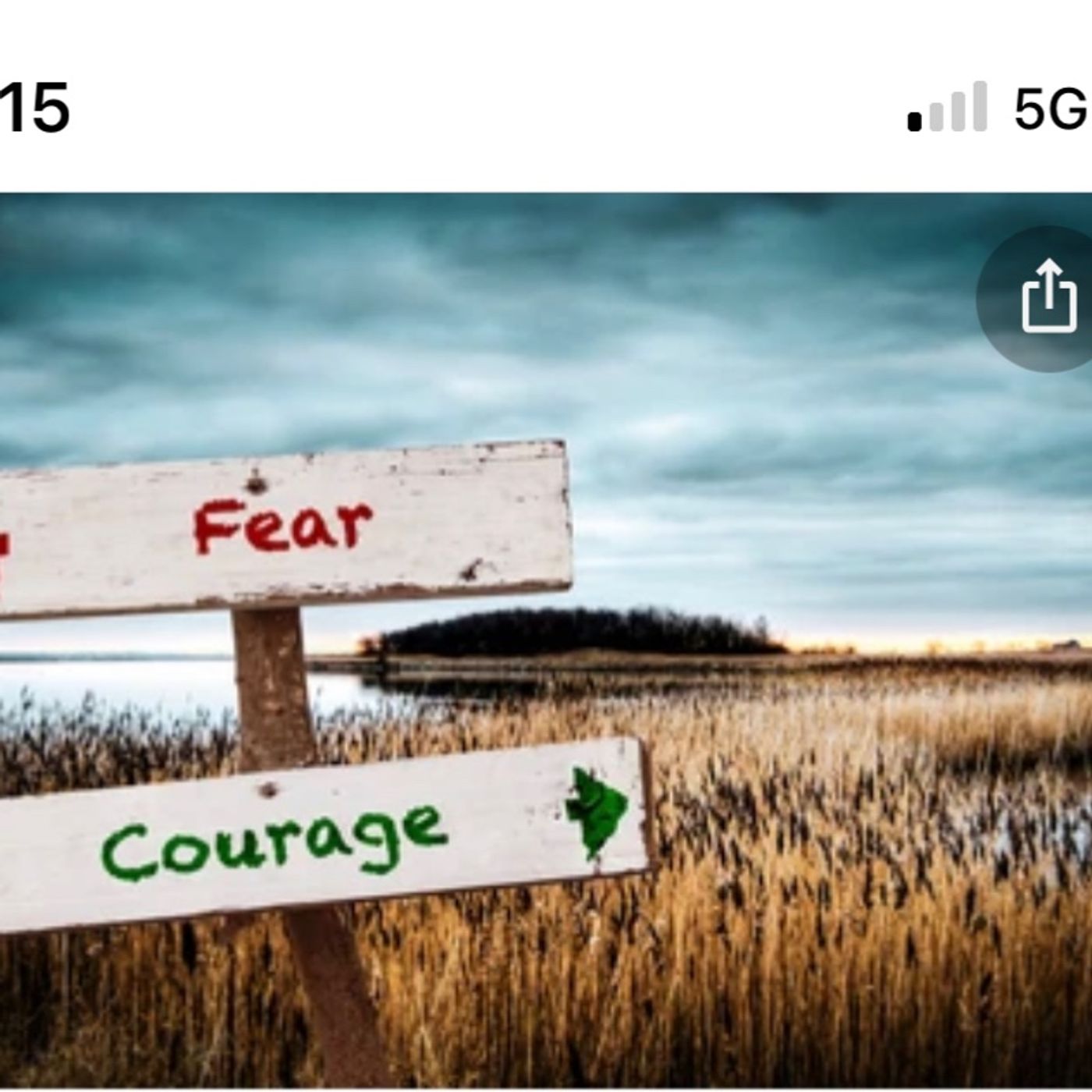 Episode 9: Fear/courage Part 2 Episode 9: Fear/courage Part 2