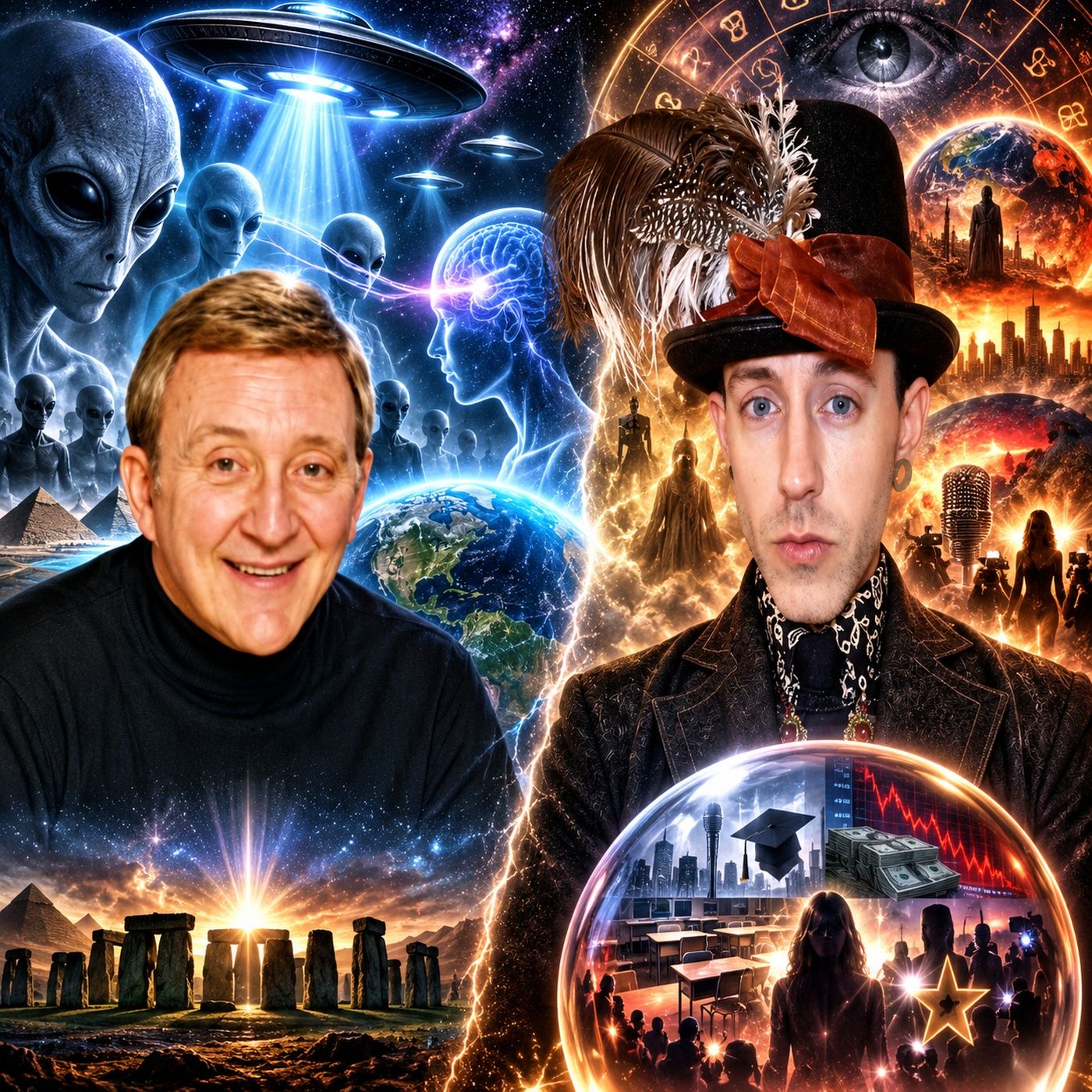 Ep. #193: Telepathic Alien Contact and Psychic Predictions w/ Tom Moore & Tristan Rimbaud