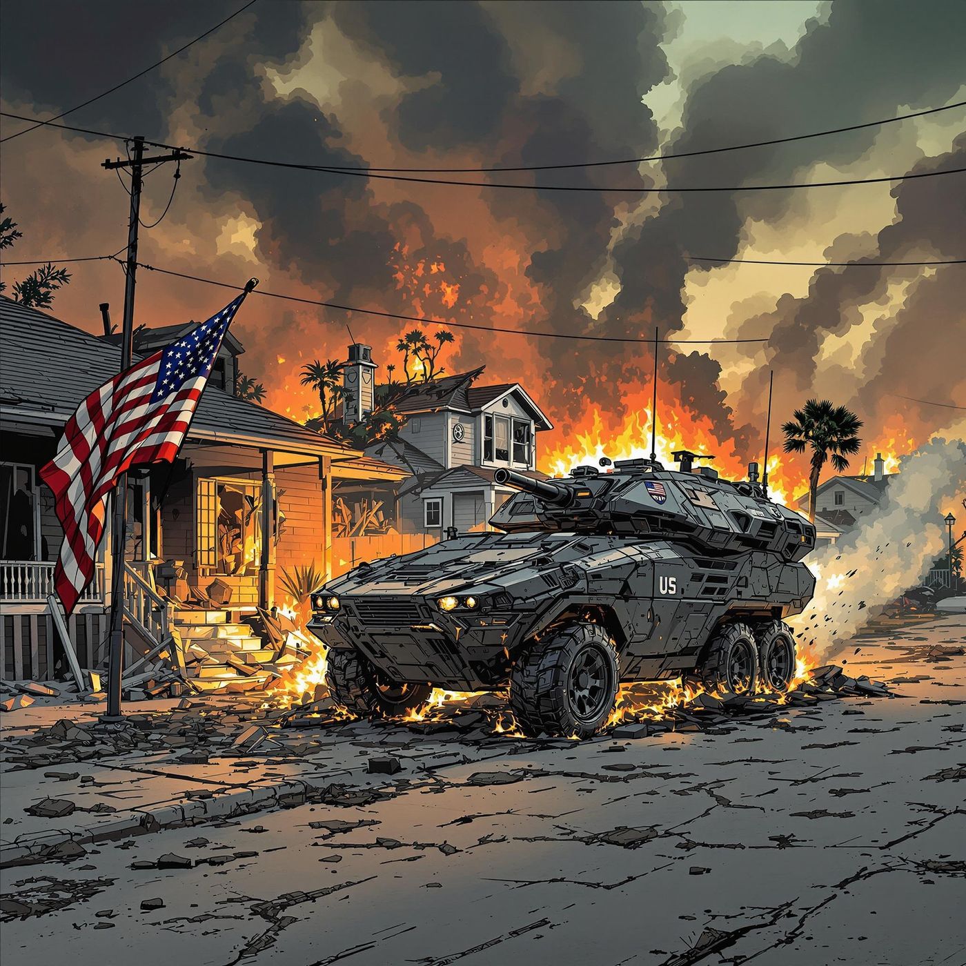 Fortress Breached: January to November, 2056