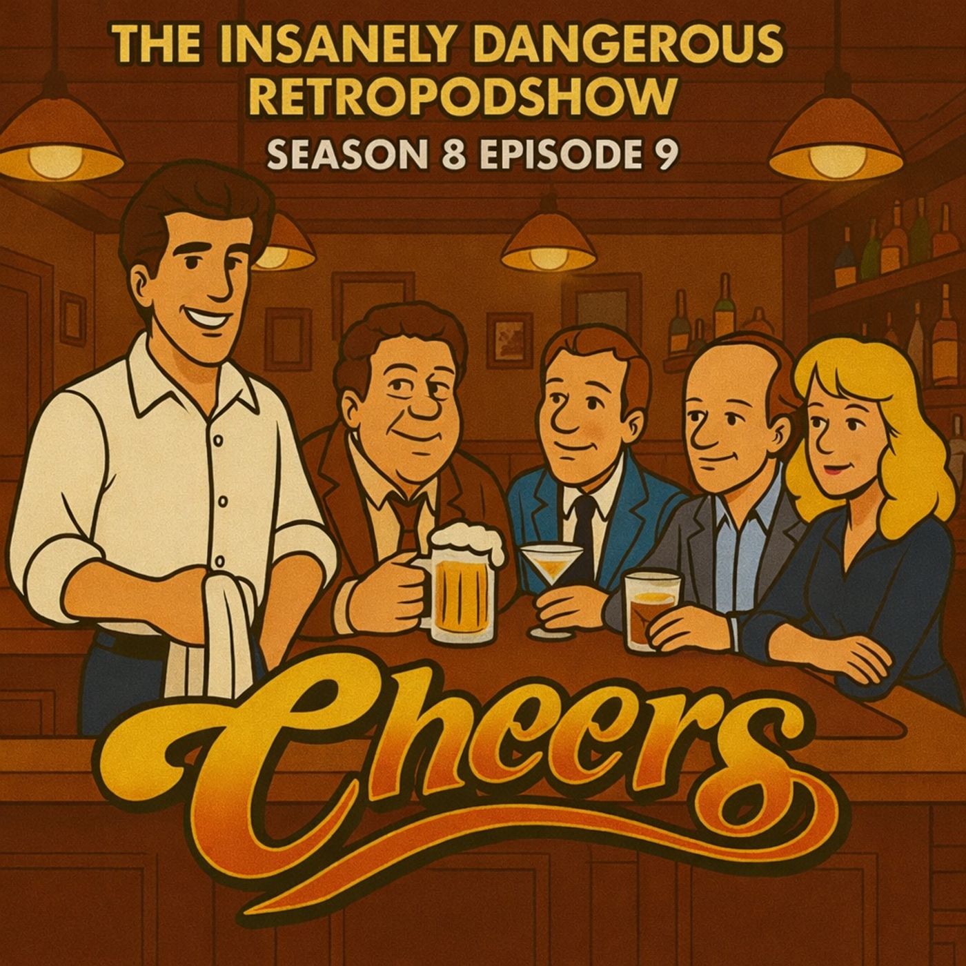 Season 8 Episode 9 - Cheers episode artwork