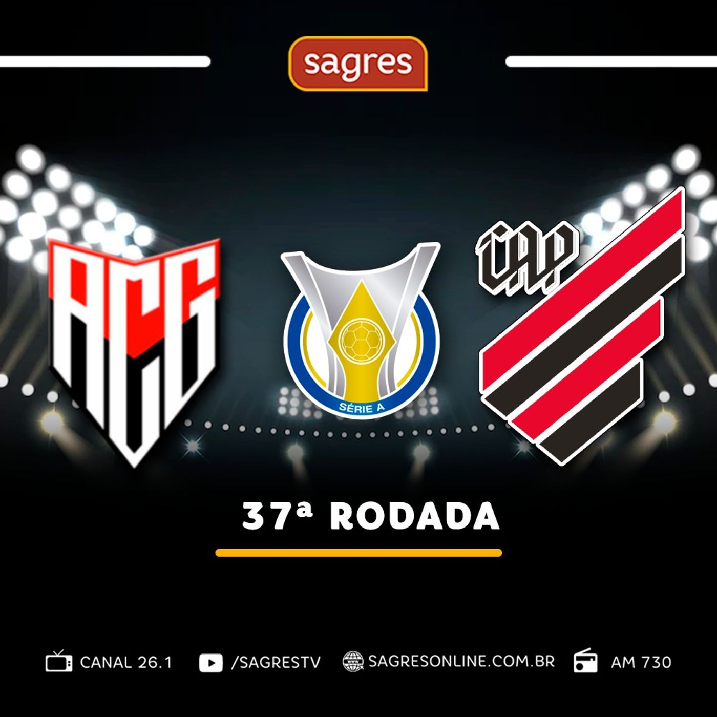 Série A 2022 #37 - Atlético-GO 1x1 Athletico-PR, com Vitor Roriz episode artwork