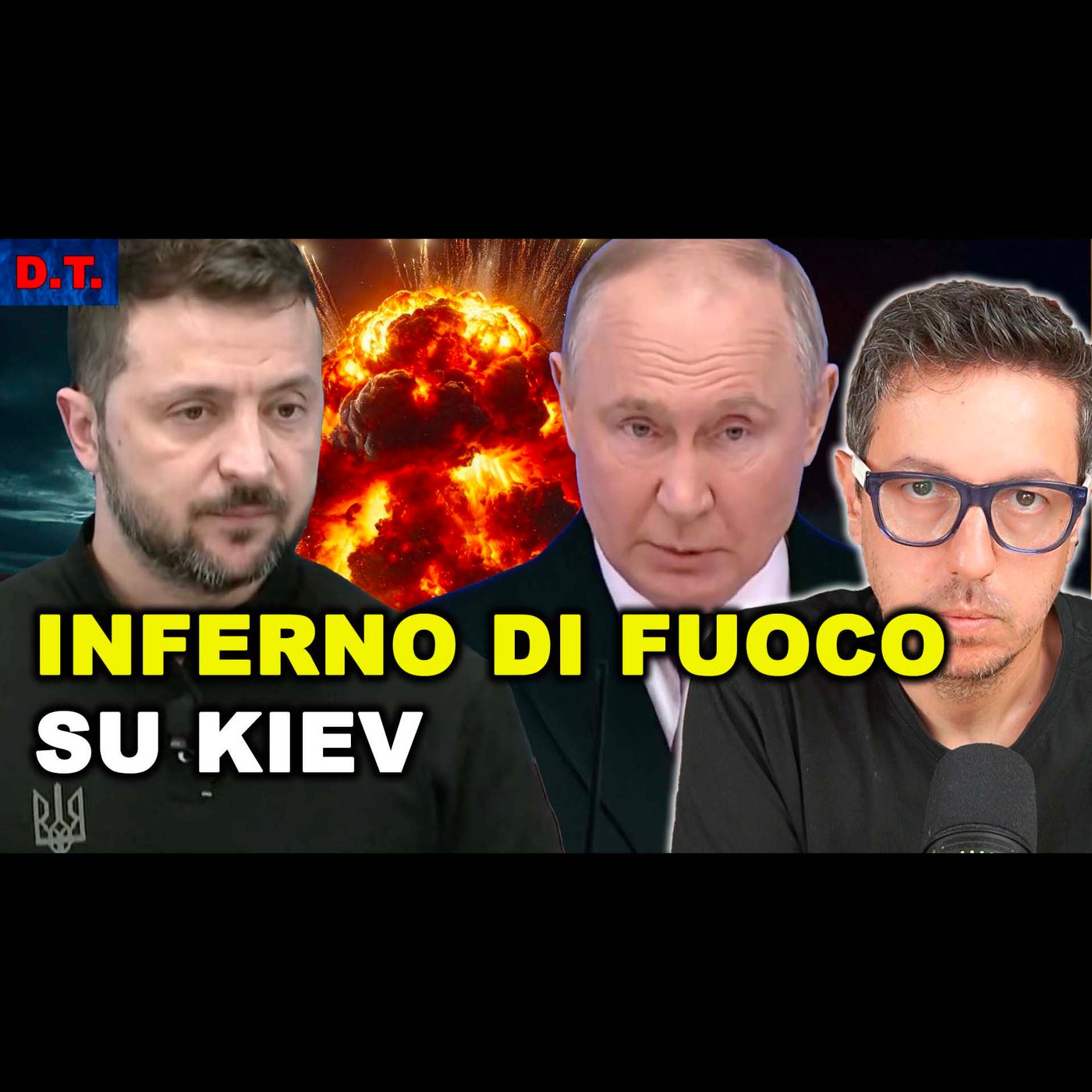 KIEV DEVASTATA DAI BOMBARDAMENTI RUSSI: ZELENSKY INVOCA LA TREGUA, ma non fa nulla per ottenerla