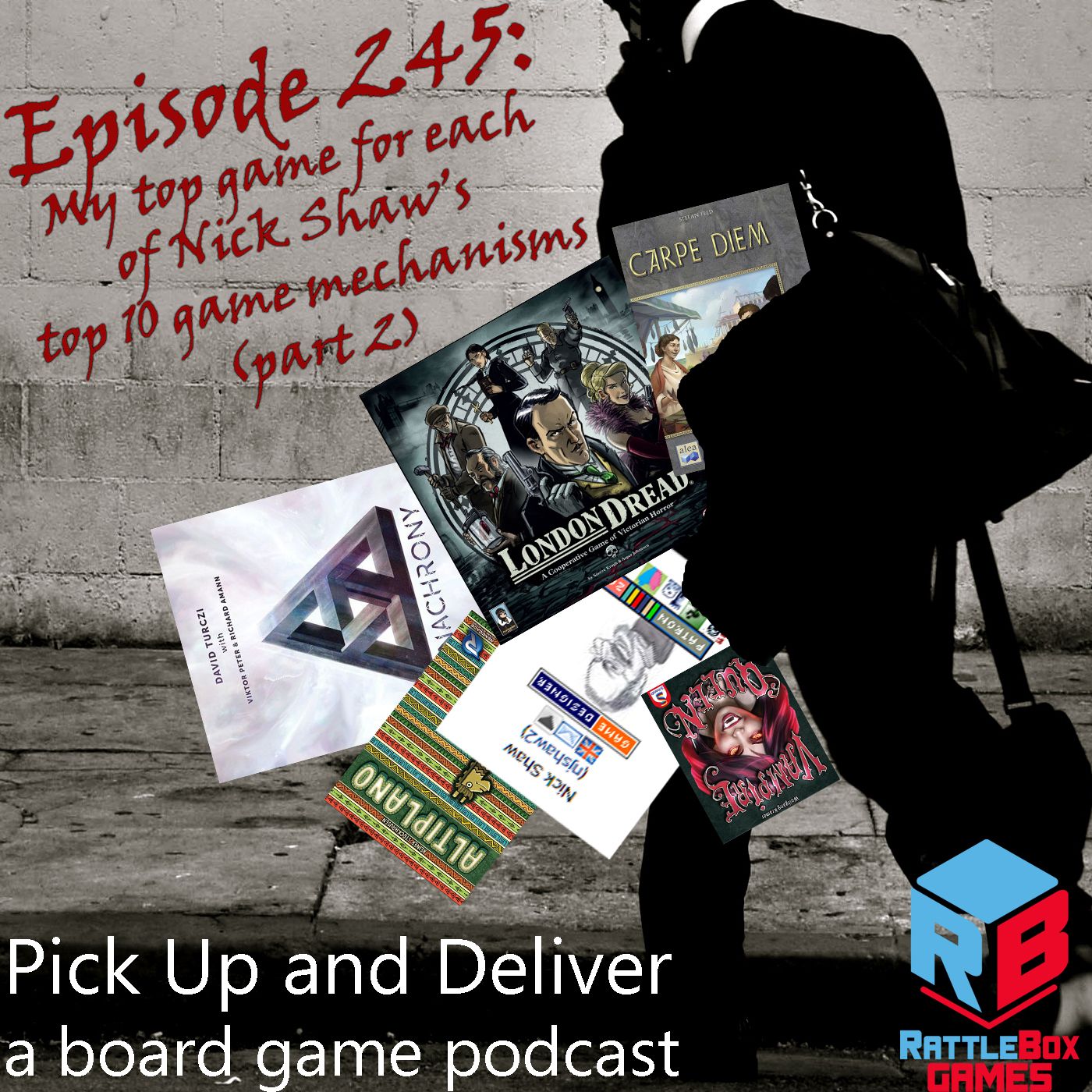 My top games for Nick Shaw's top 10 game mechanisms (part 2)