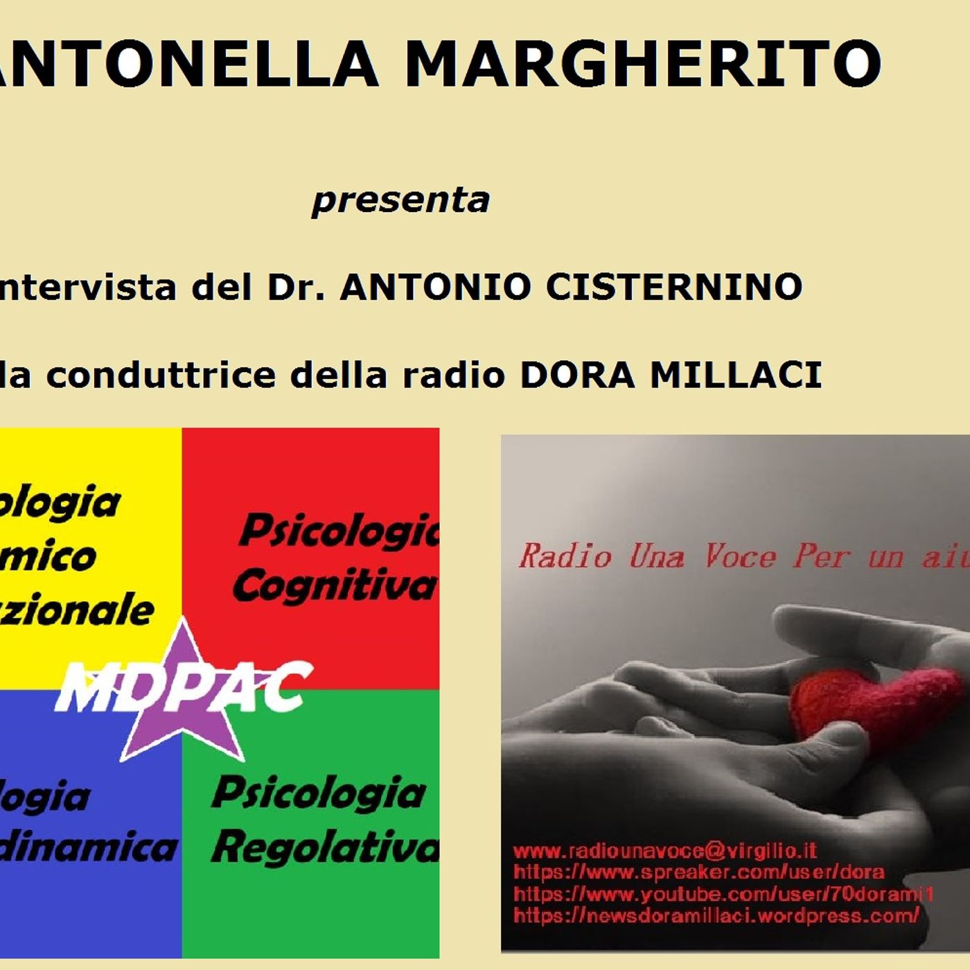 Puntata straordinaria:Intervista a Dora Millaci dal Dr. Cisternino episode artwork