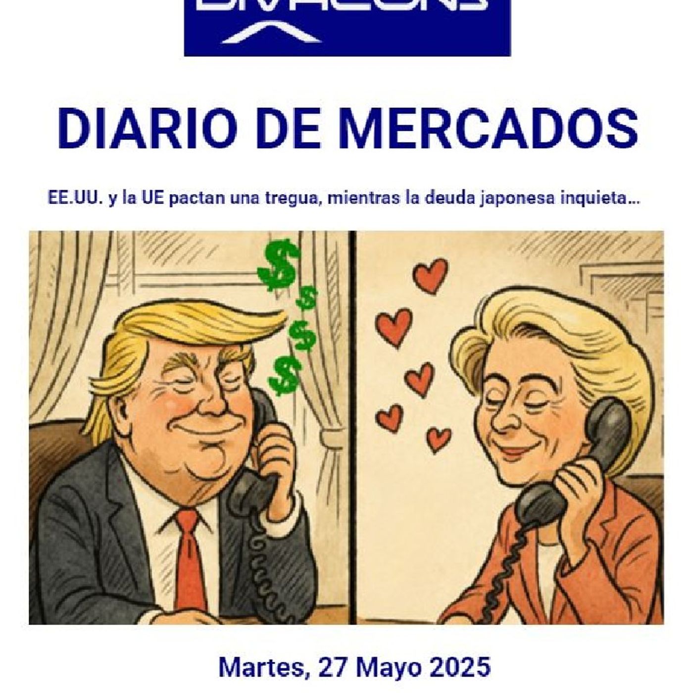 PODCAST PREMIUM DIARIO DE MERCADOS Martes 27 Mayo 2025 episode artwork