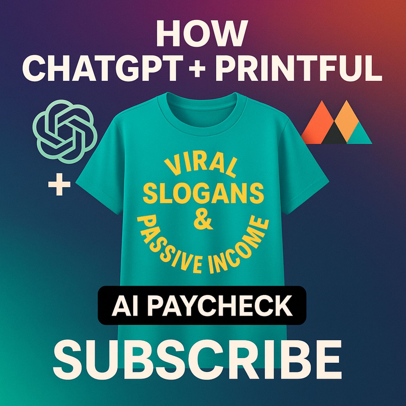 AI-Powered T-Shirt Side Hustle: How ChatGPT + Printful Can Generate Viral Slogans & Passive Income