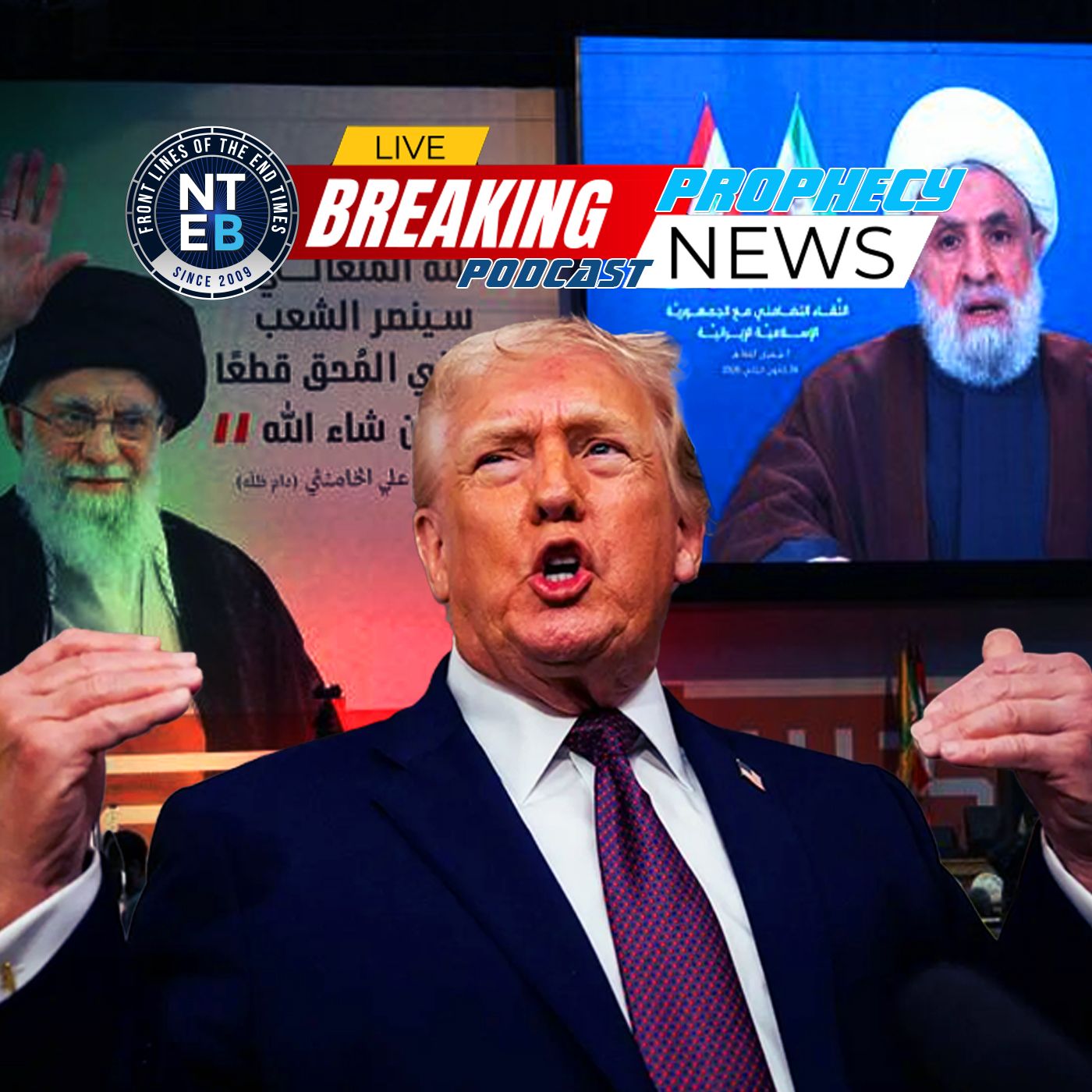 PROPHECY NEWS PODCAST: The Middle East Is Hunkering Down Ahead Of Trump Attack On Iran