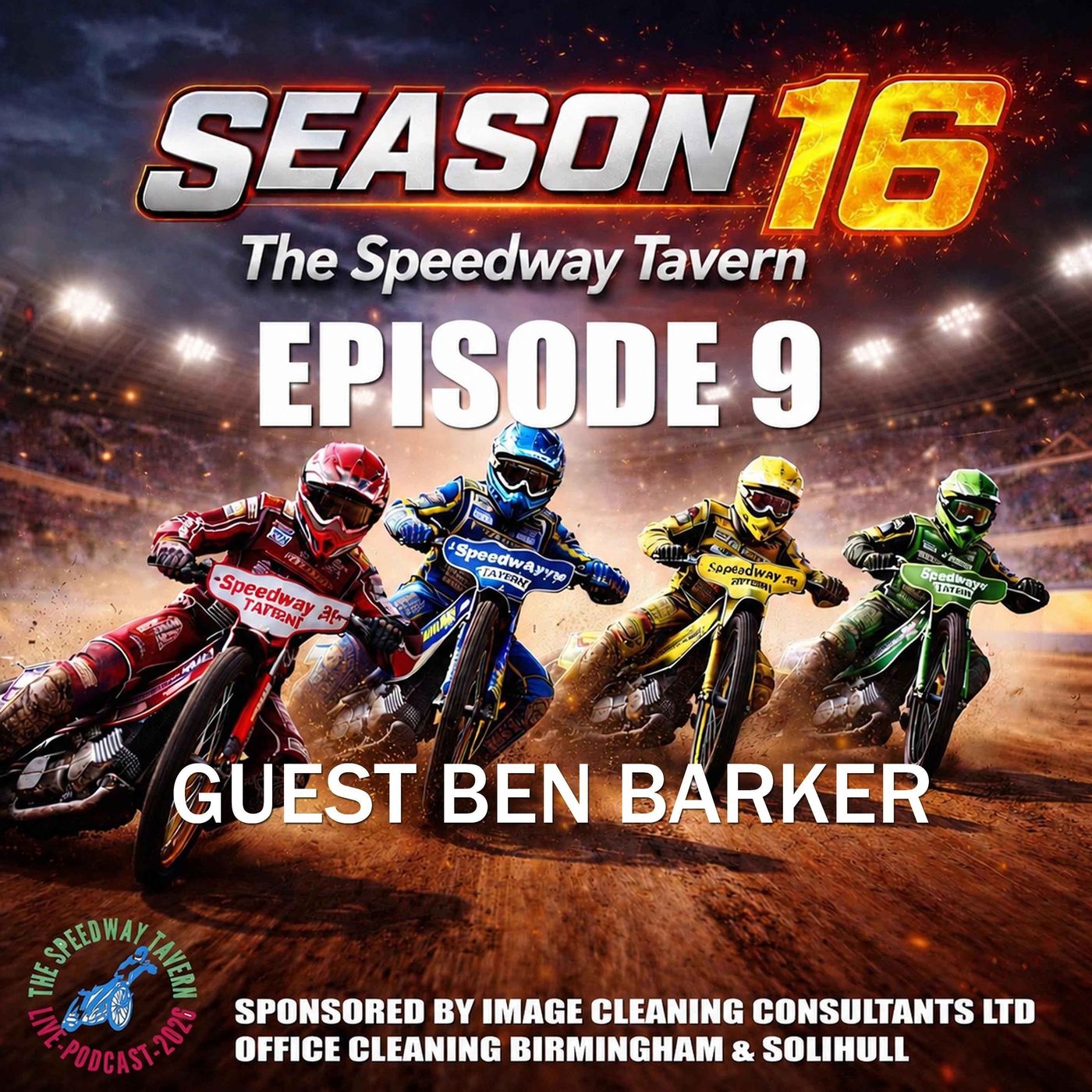Speedway Tavern Podcast EP9 S16 With Ben Barker episode artwork