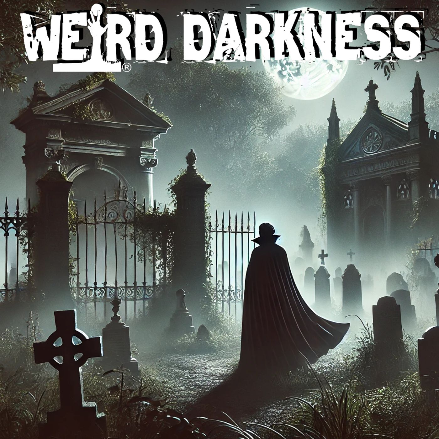 “HIGHGATE VAMPIRE: OCCULT RITUALS AND A GOTHIC GRAVEYARD” Plus 9 More True Terrors! #WeirdDarkness - podcast episode cover