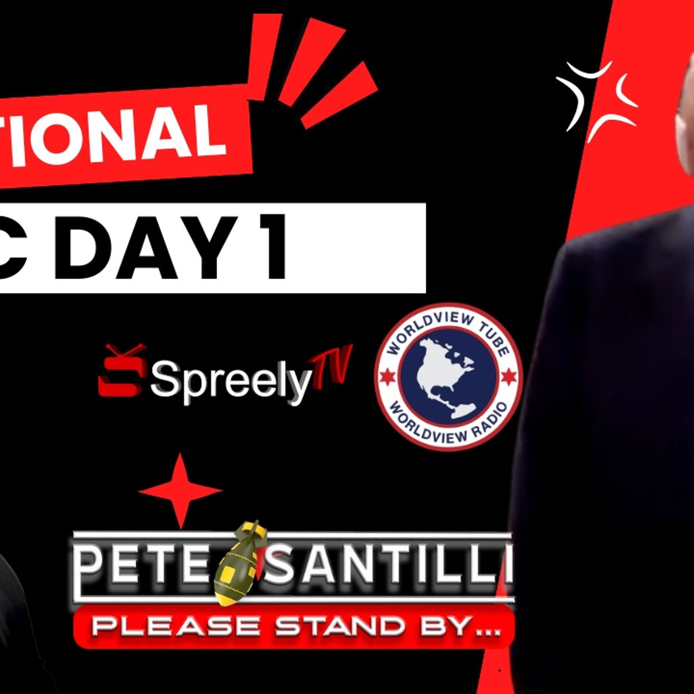 Trump Attended Emotional RNC Convention - Day 1 [Pete Santilli Show #4146-8AM] episode artwork