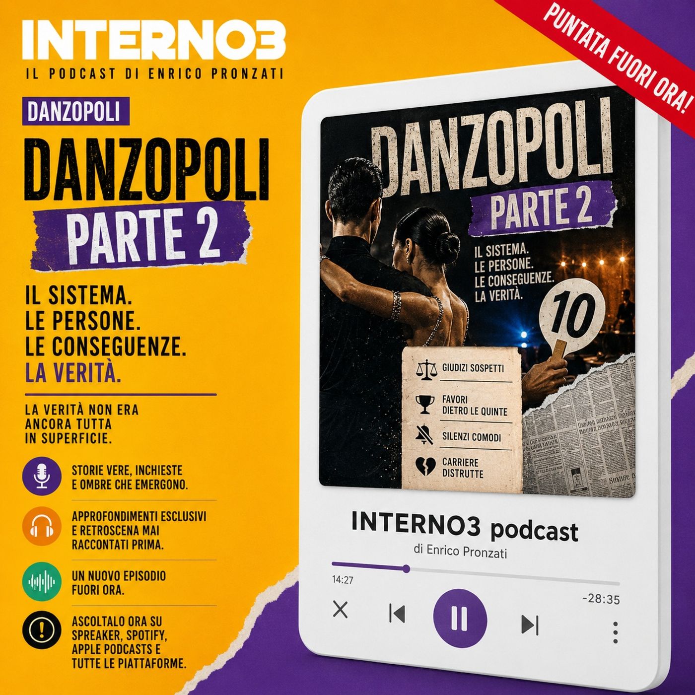 Danzopoli - gare di danza sportiva truccate - parte 2 episode artwork
