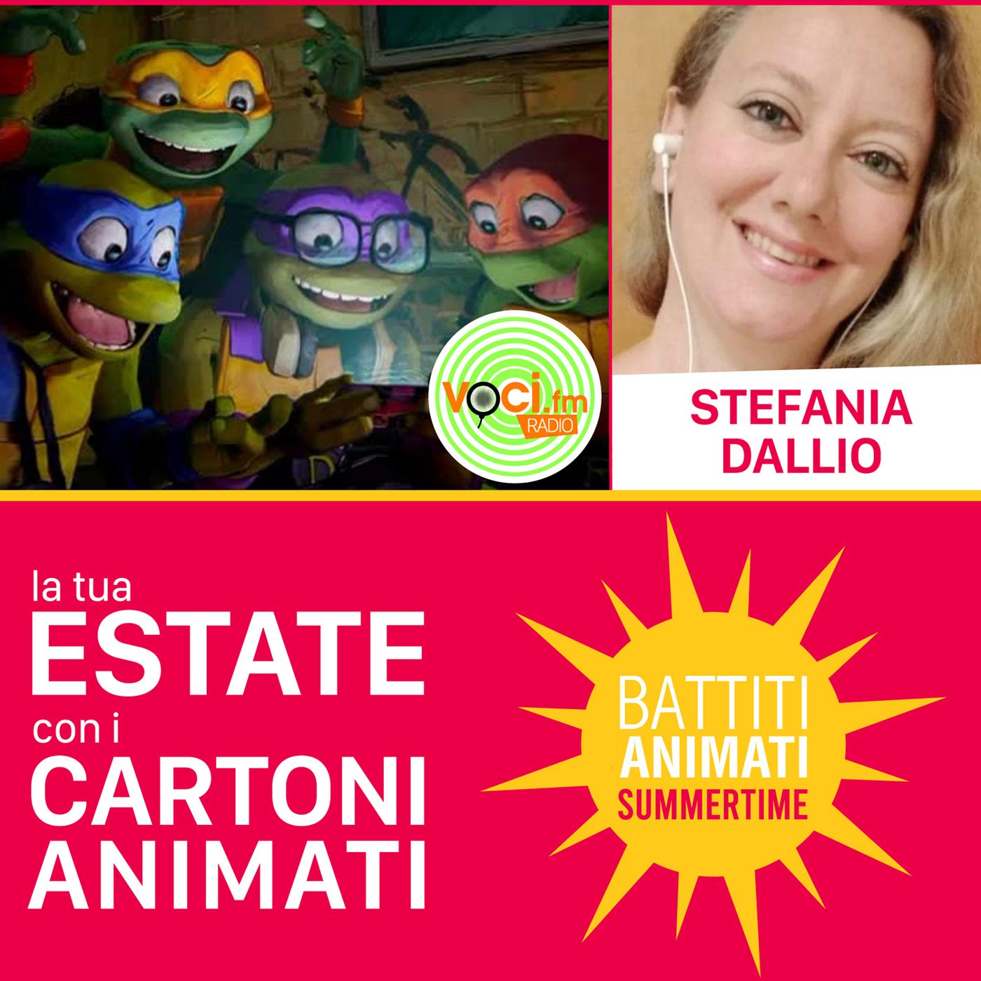 BATTITI ANIMATI SUMMERTIME 2023 07: "Tartarughe Ninja Caos Mutante" - clicca play e ascolta il podcast episode artwork