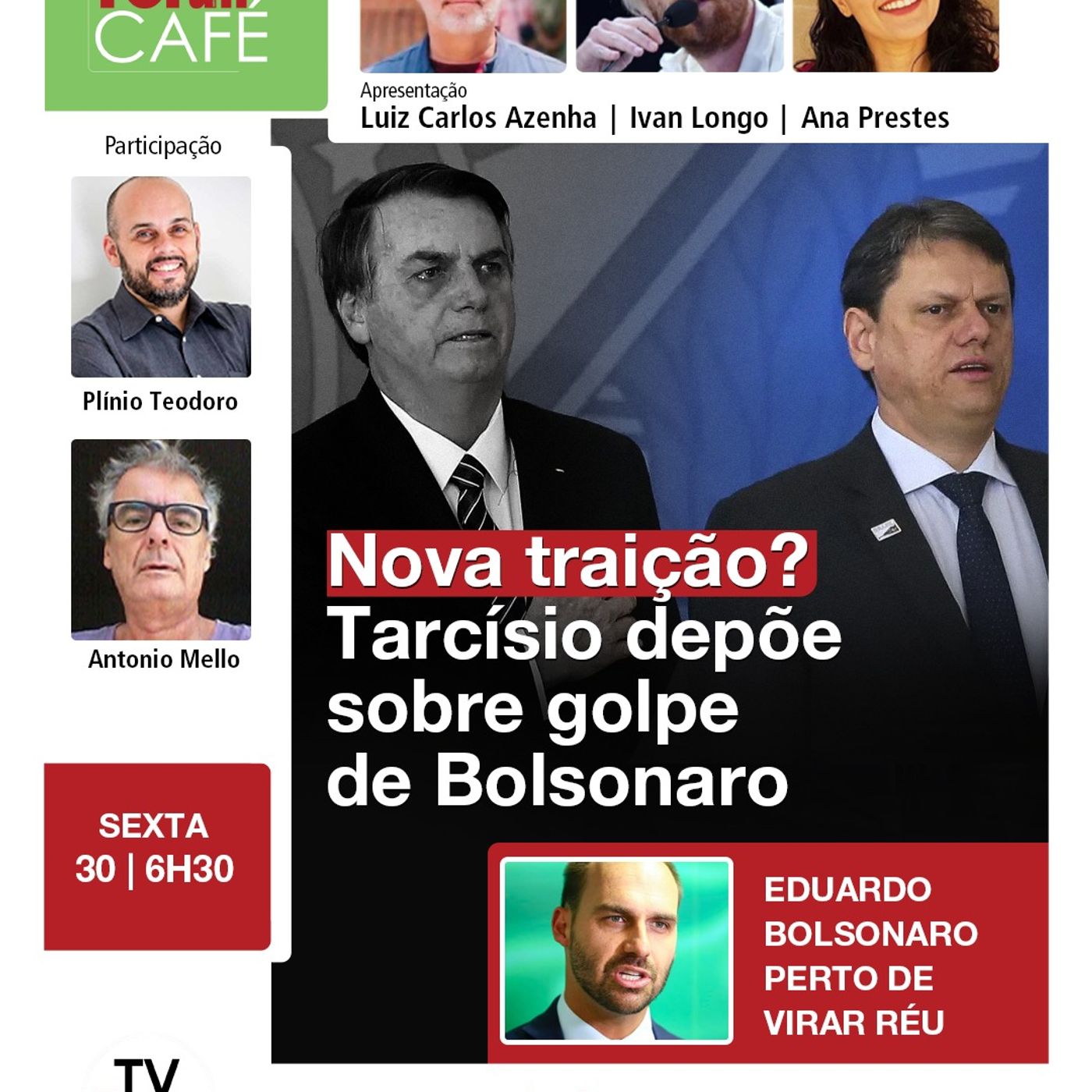 Sob ataque de Malafaia, Tarcísio depõe no STF em defesa de Bolsonaro | 30.05.25