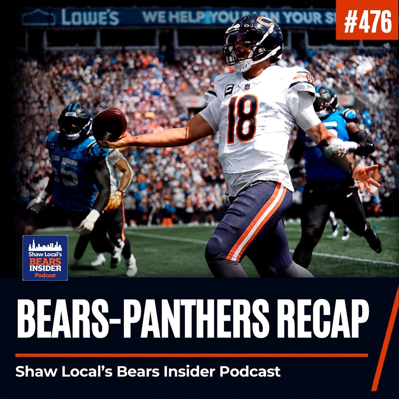 Bears Insider Podcast Episode 476: Bears have offensive explosion in Panthers win