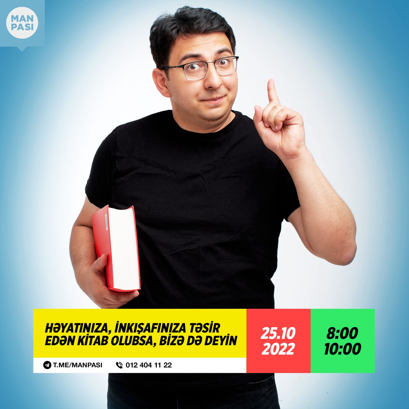 Həyatınıza, inkişafınıza təsir edən kitab olubsa, bizə də deyin 25.10.2022