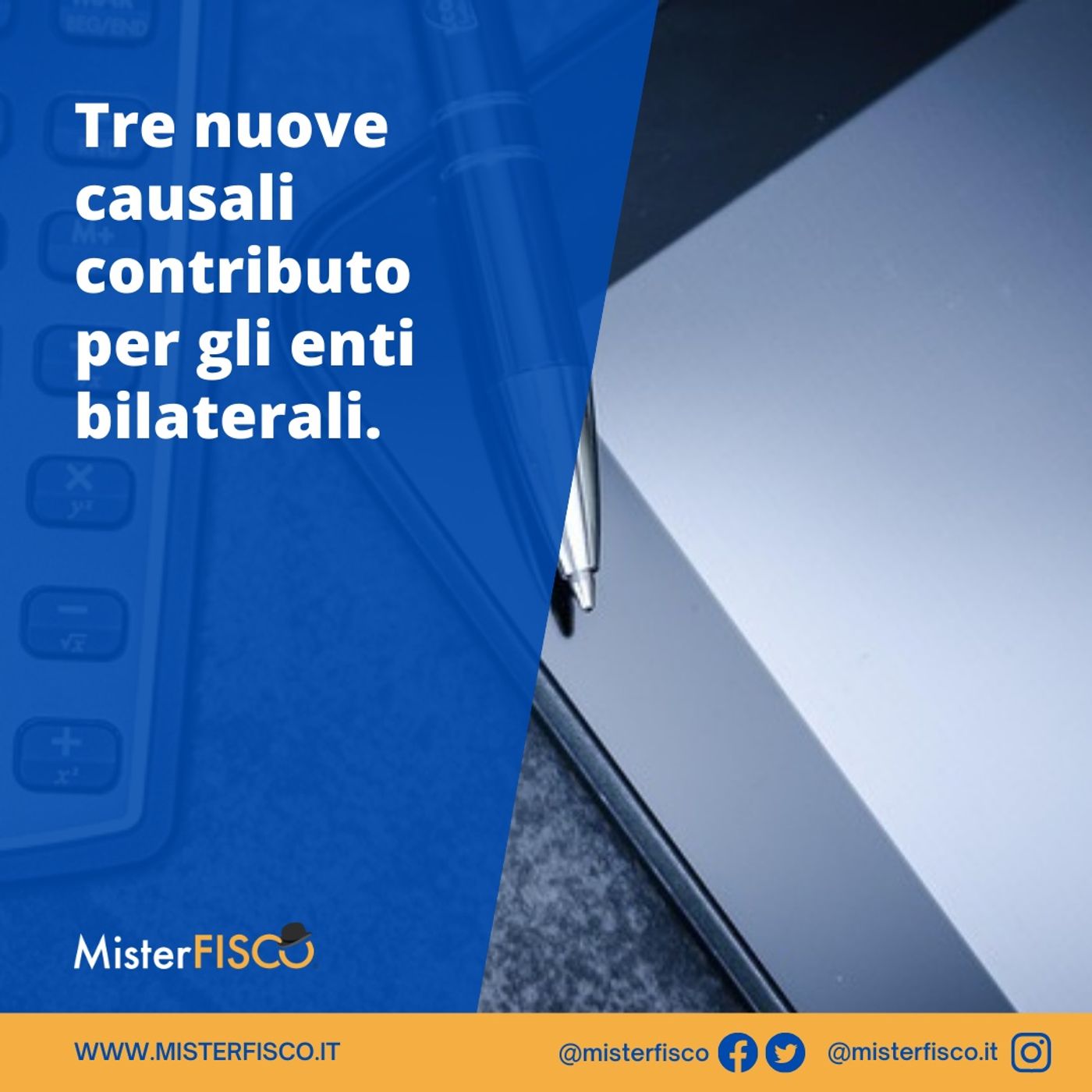 Tre nuove causali contributo per gli enti bilaterali episode artwork