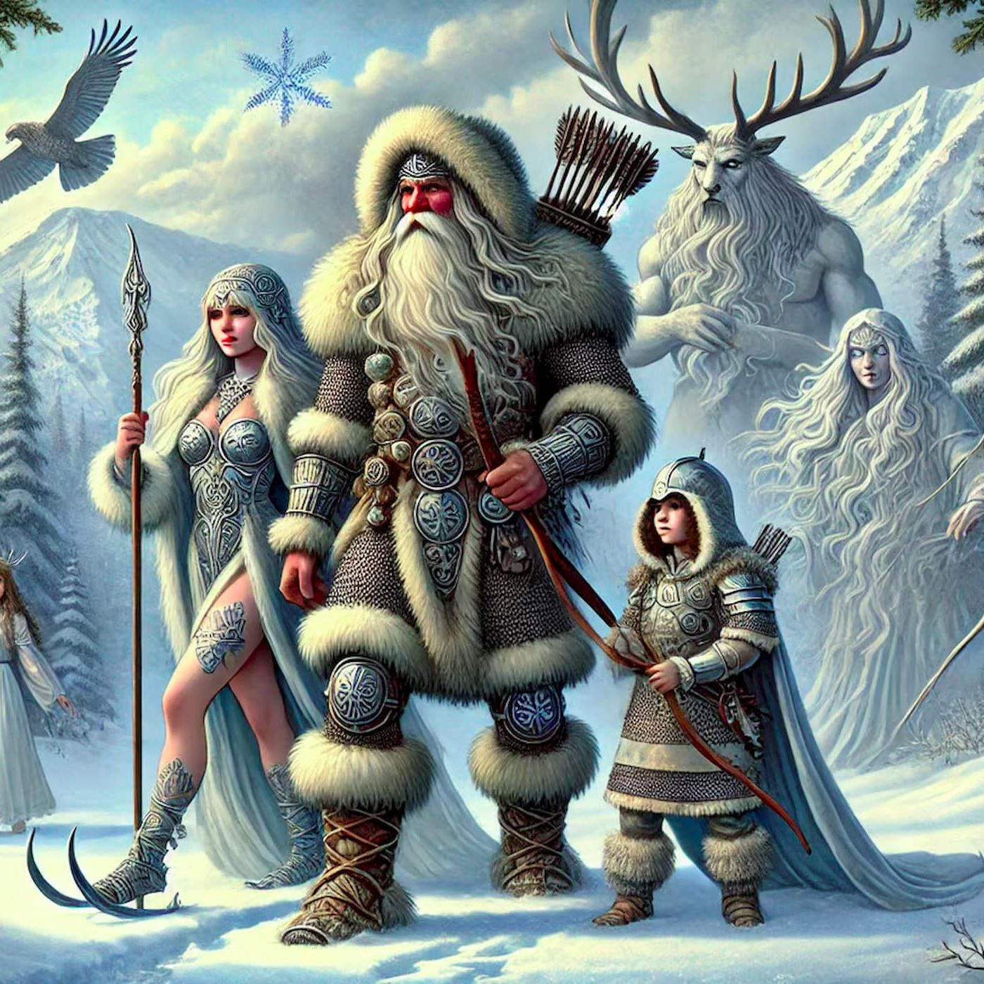 The Ice King and His Wonderful Grandchild | Mythology Stories episode artwork
