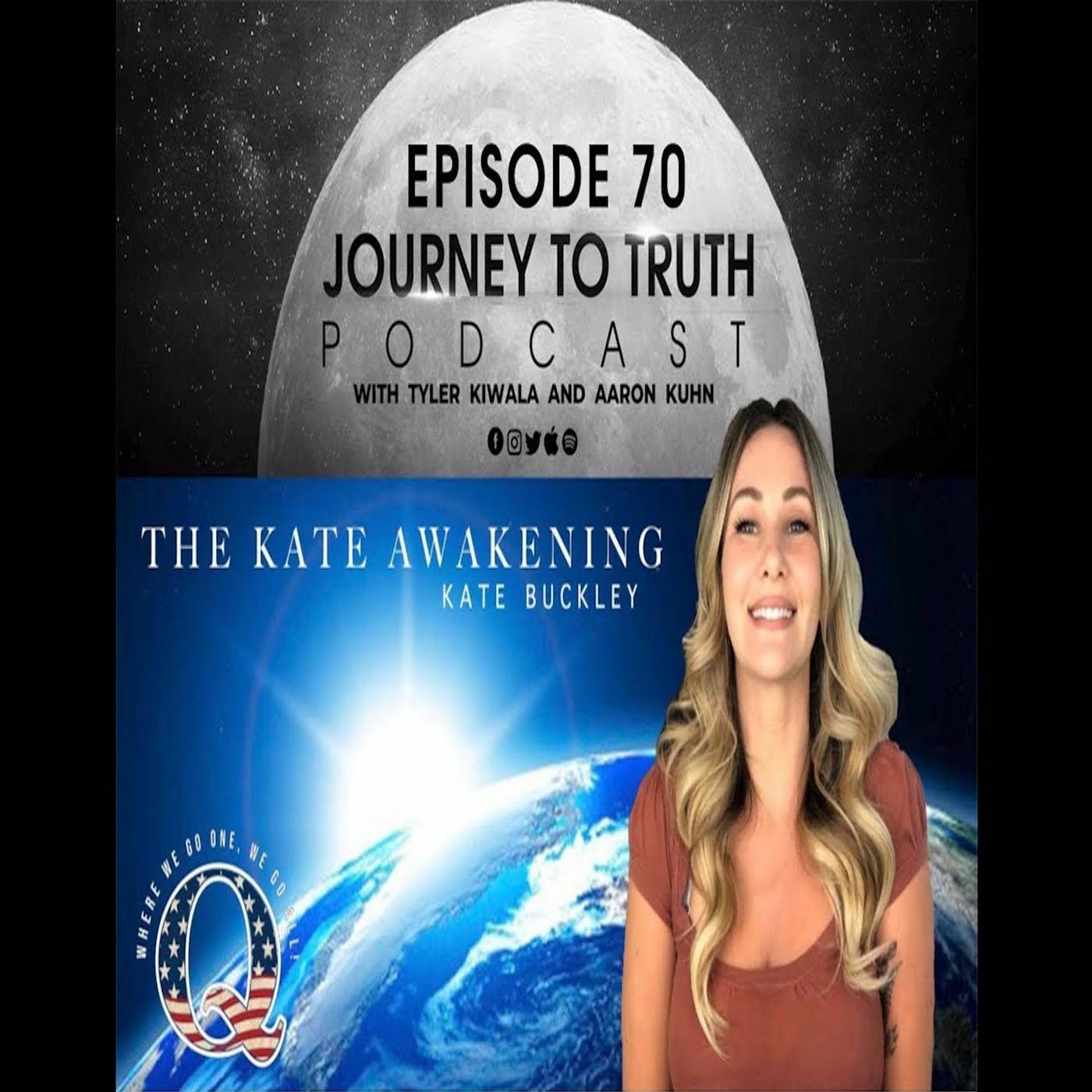 EP 70 - The Kate Awakening - Digital Soldiers - Spiritual Warfare - Past Lives & Reincarnation