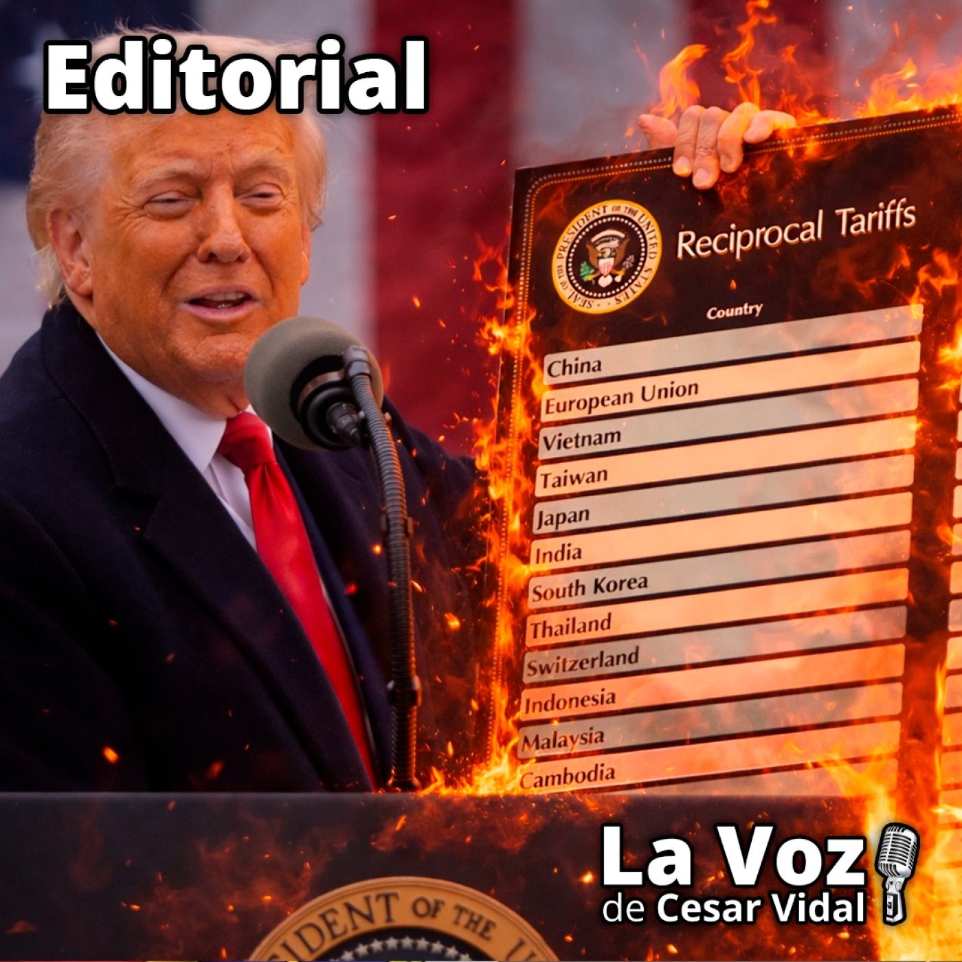 Editorial: El fracaso de la política arancelaria de Donald Trump - 20/02/26 episode artwork