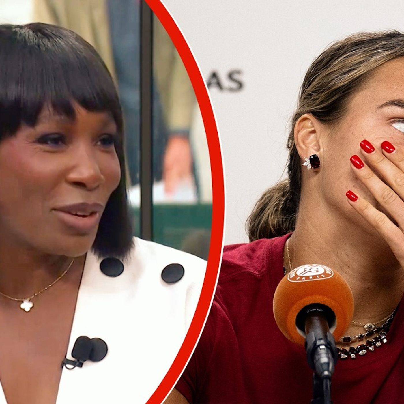 Venus Williams Reacts to Sabalenka's Post-Match Comments After Being Eliminated | Roland-Garros 2026 episode artwork