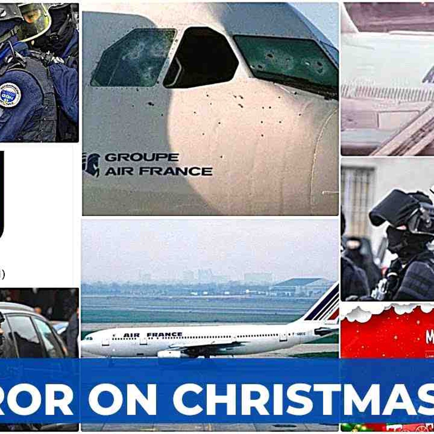 The Christmas Eve Hijacking Of Air France Flight 8969 - A Showdown for the ages. True Crimes Cafe episode artwork