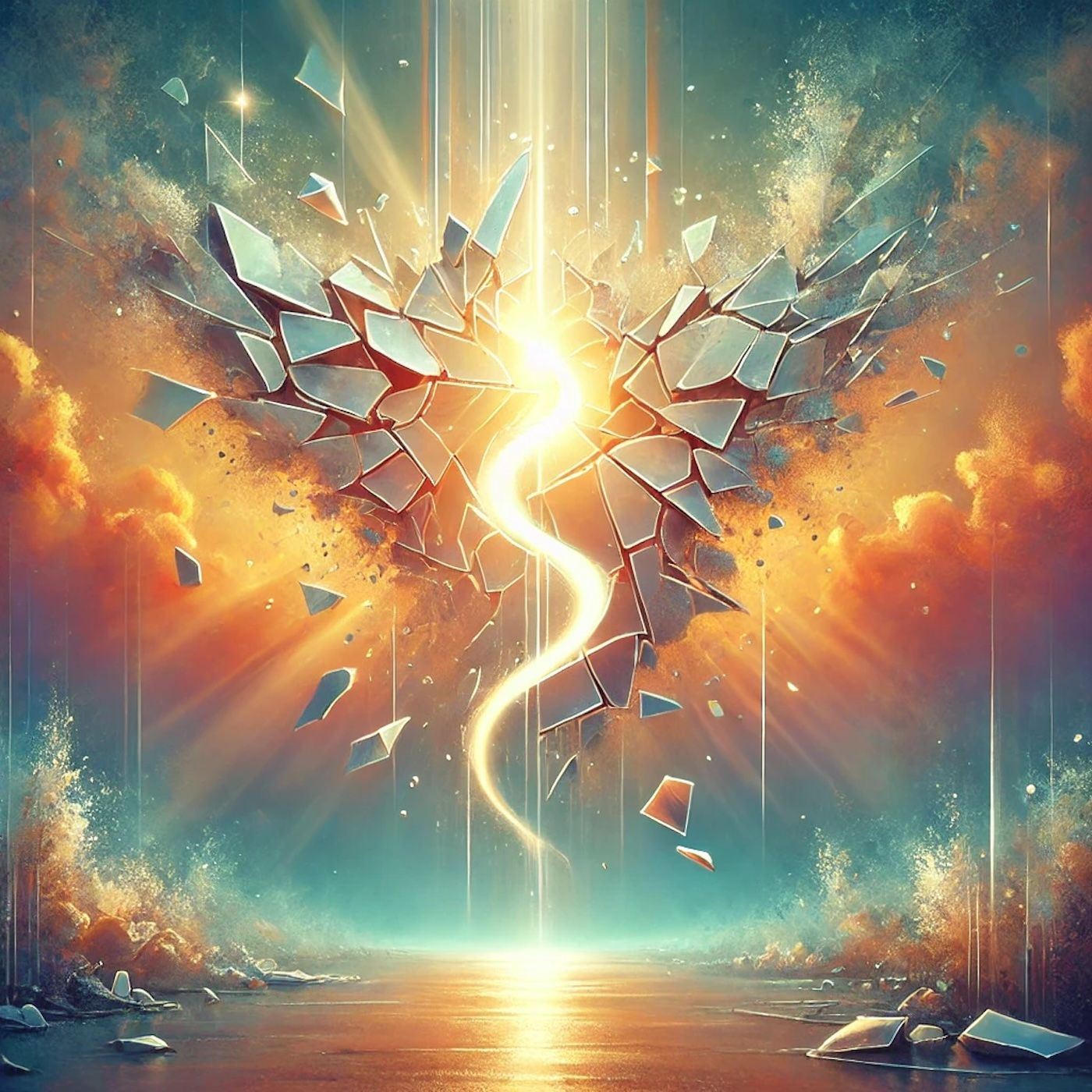 "Sometimes, the greatest healing comes not from avoiding pain but from enduring it fully." episode artwork
