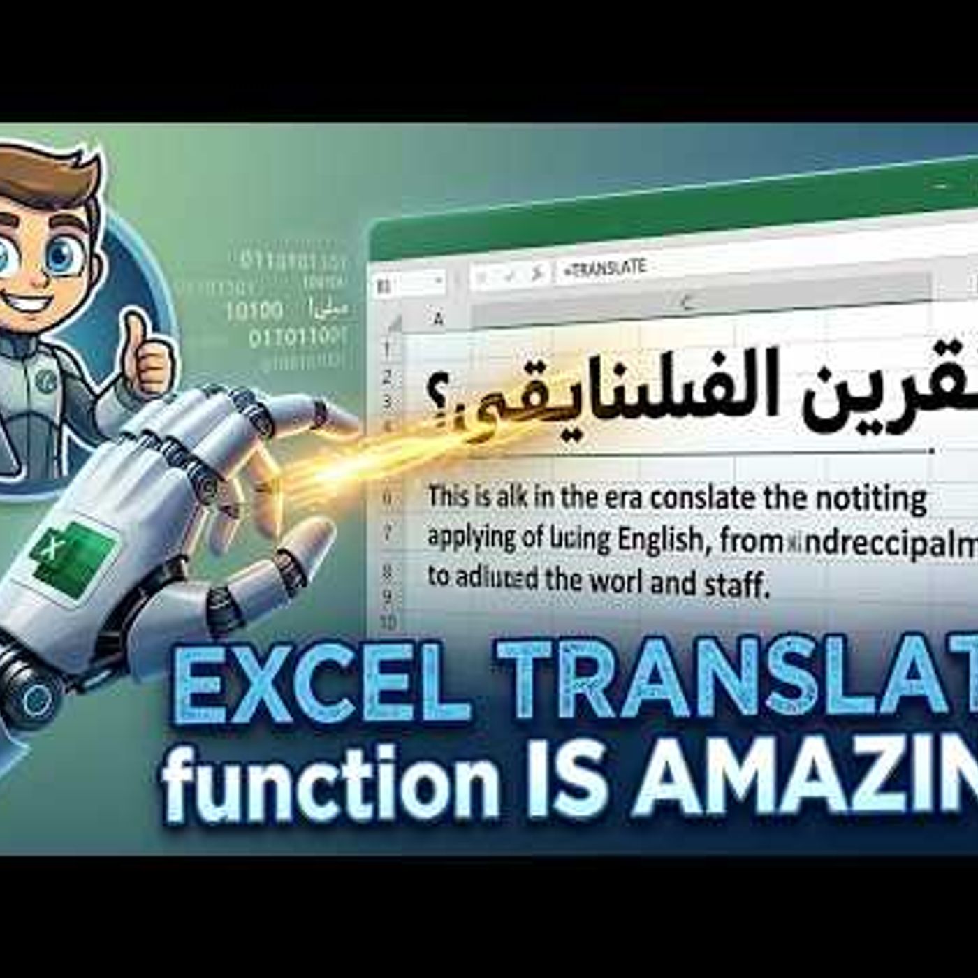 Excel\'s TRANSLATE Function Is a Game Changer episode artwork