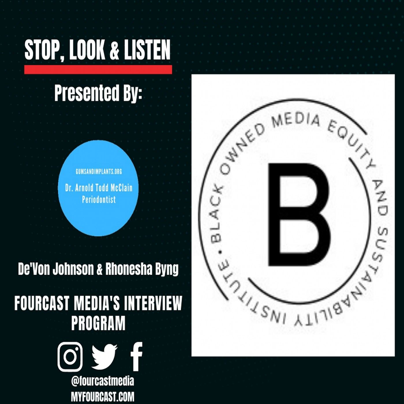 Stop, Look & Listen ft. De'Von Johnson & Rhonesha Byng episode artwork