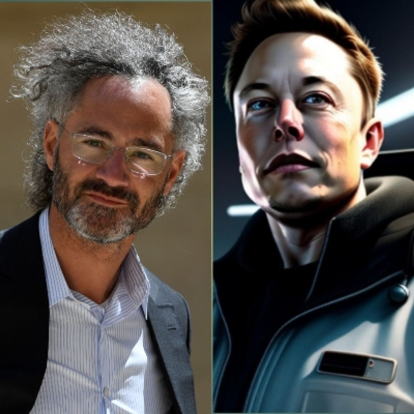 Latest Interview, Elon Musk and Alex Karp!!!