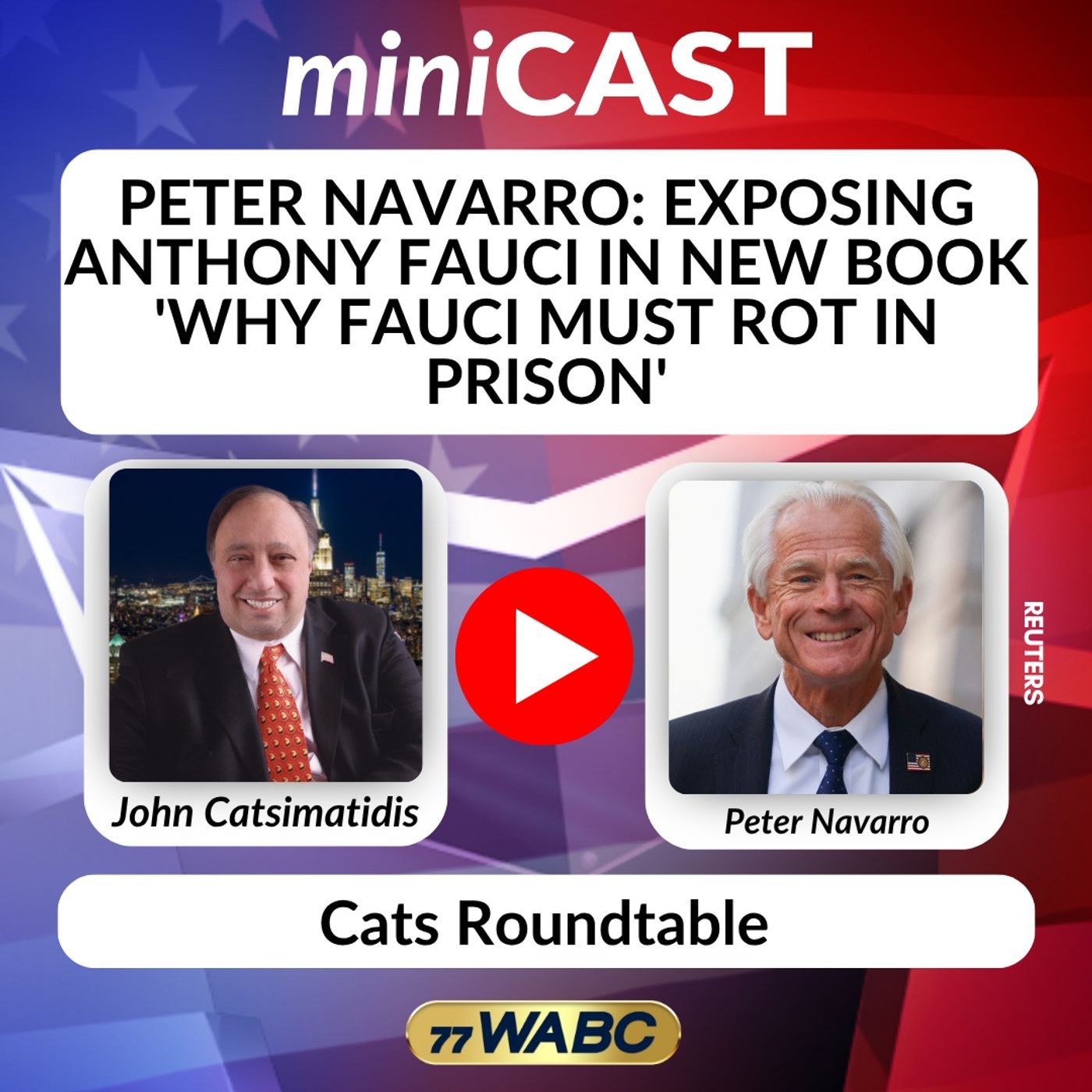 Peter Navarro: Exposing Anthony Fauci in New Book 'Why Fauci MUST Rot in Prison'