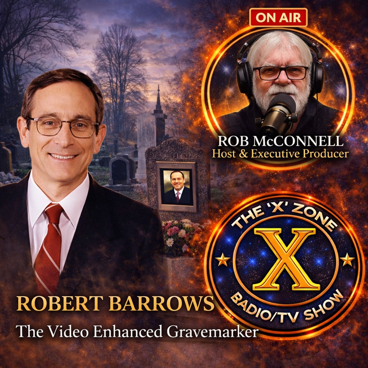 Rob McConnell Interviews - ROBERT BARROWS - The Video Enhanced Gravemarker