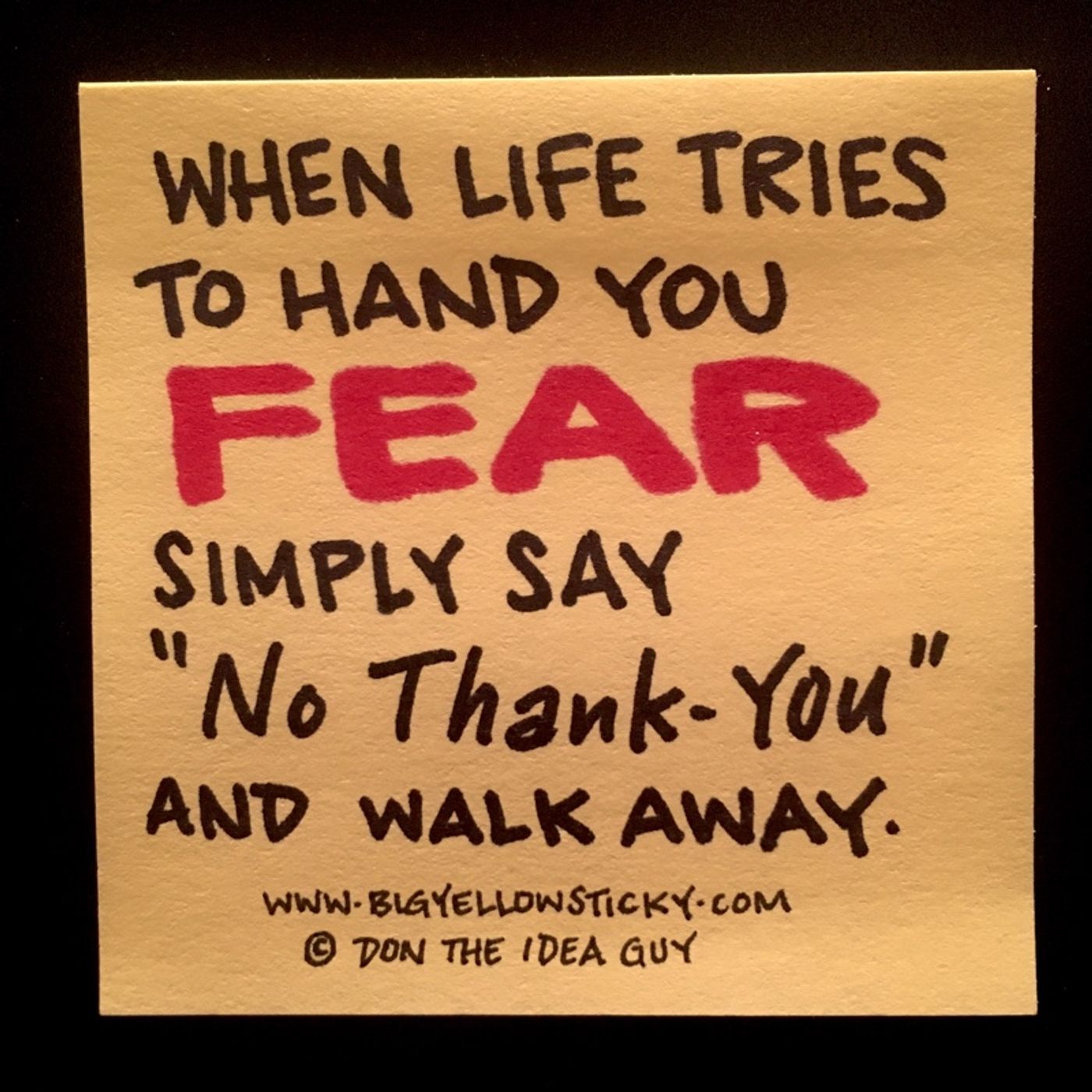 Handing You Fear : BYS 232