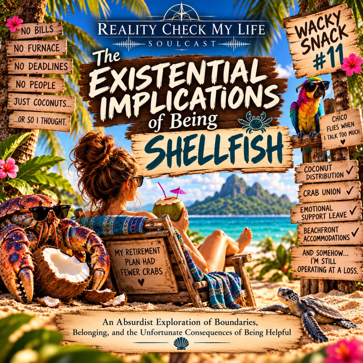 Wacky Snack E11: The Existential Implications of Being Shellfish episode artwork