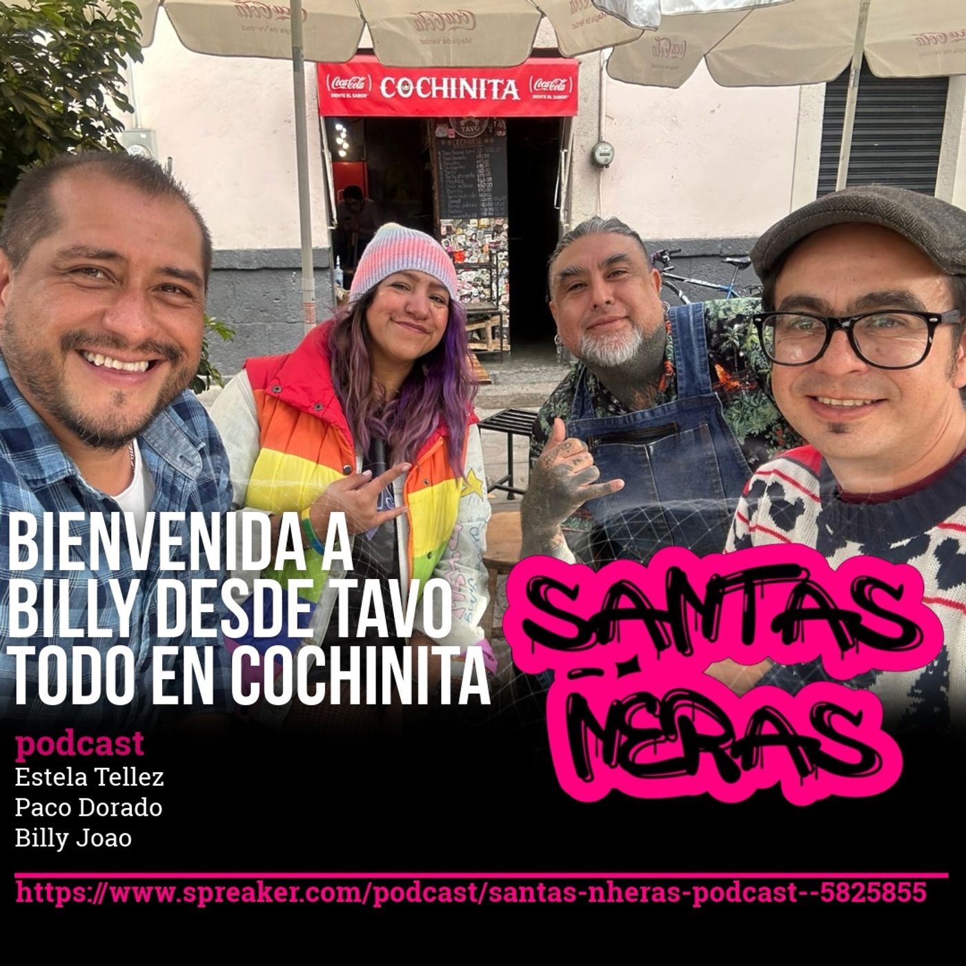 Santas Ñeras Bienvenida a Billy desde Tavo todo en cochinita episode artwork